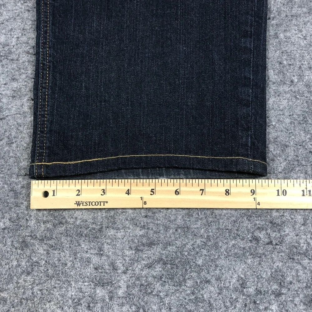 Levis 541 Jeans Mens 54x25 Blue Athletic Tapered Dark Wash Denim Big Pants